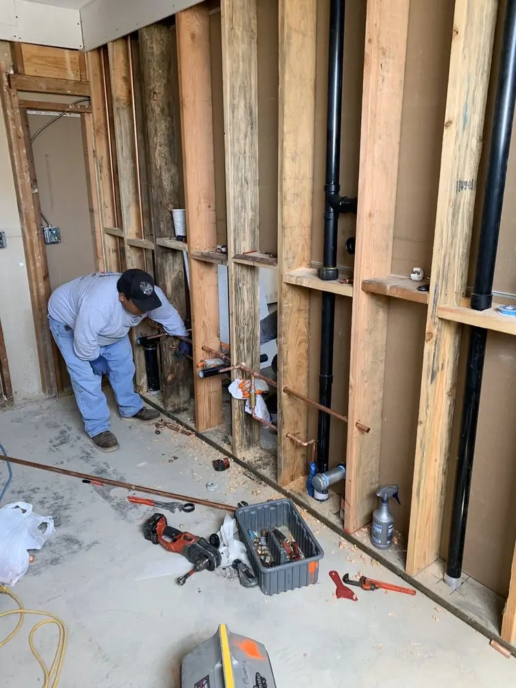 Commercial rough-in plumbing for Gas Line Repair in De Leon Springs